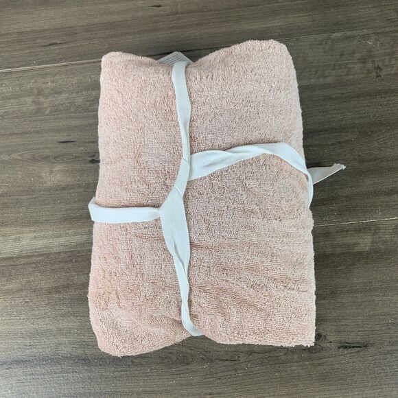 Soft Spa Bath Body Wrap Towel Bathrobe w/ Fast Dry Hair Drying Cap M/L - Cotton - Picture 8 of 8